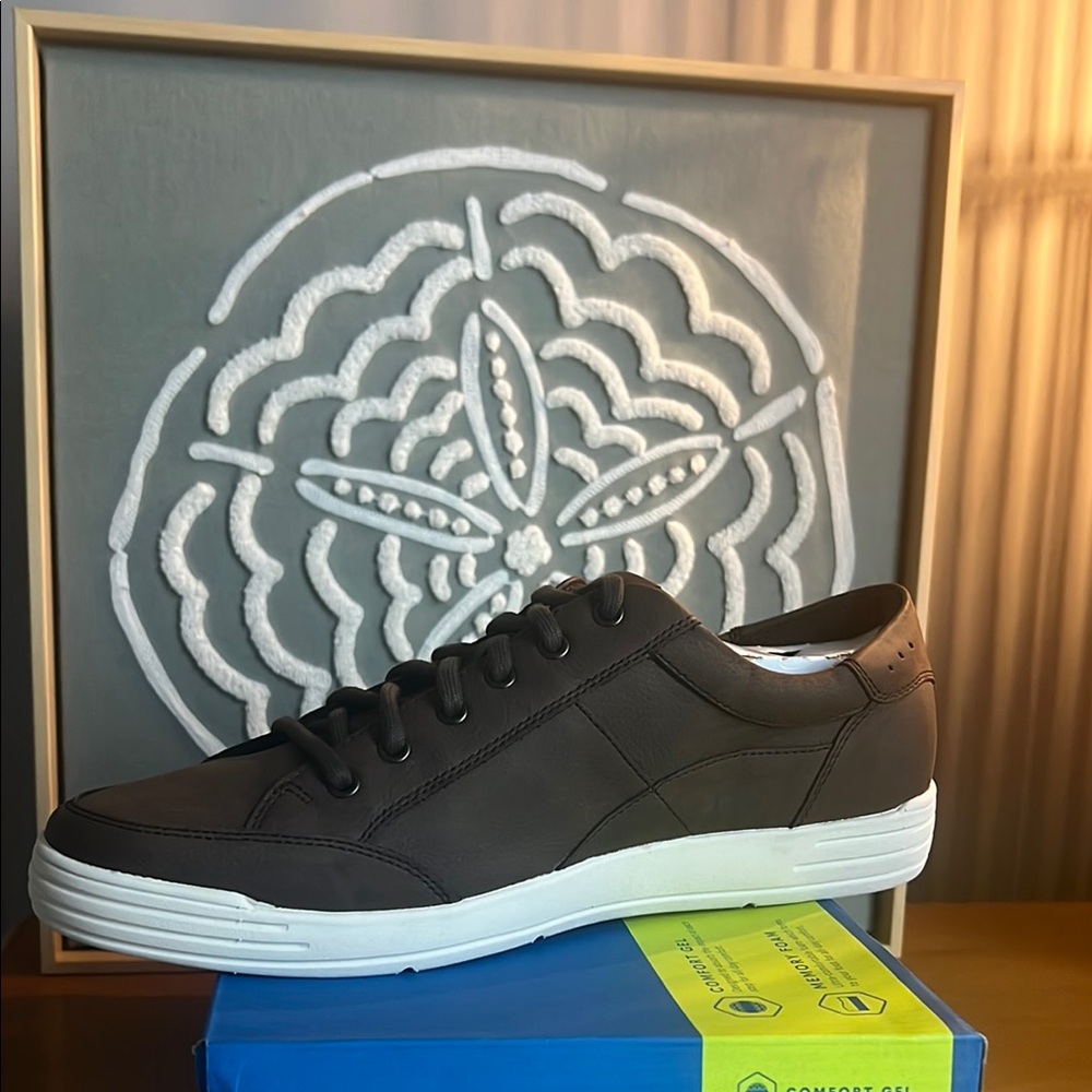 Nunn Bush Kore Brown Sneakers Memory Foam Comfort Gel